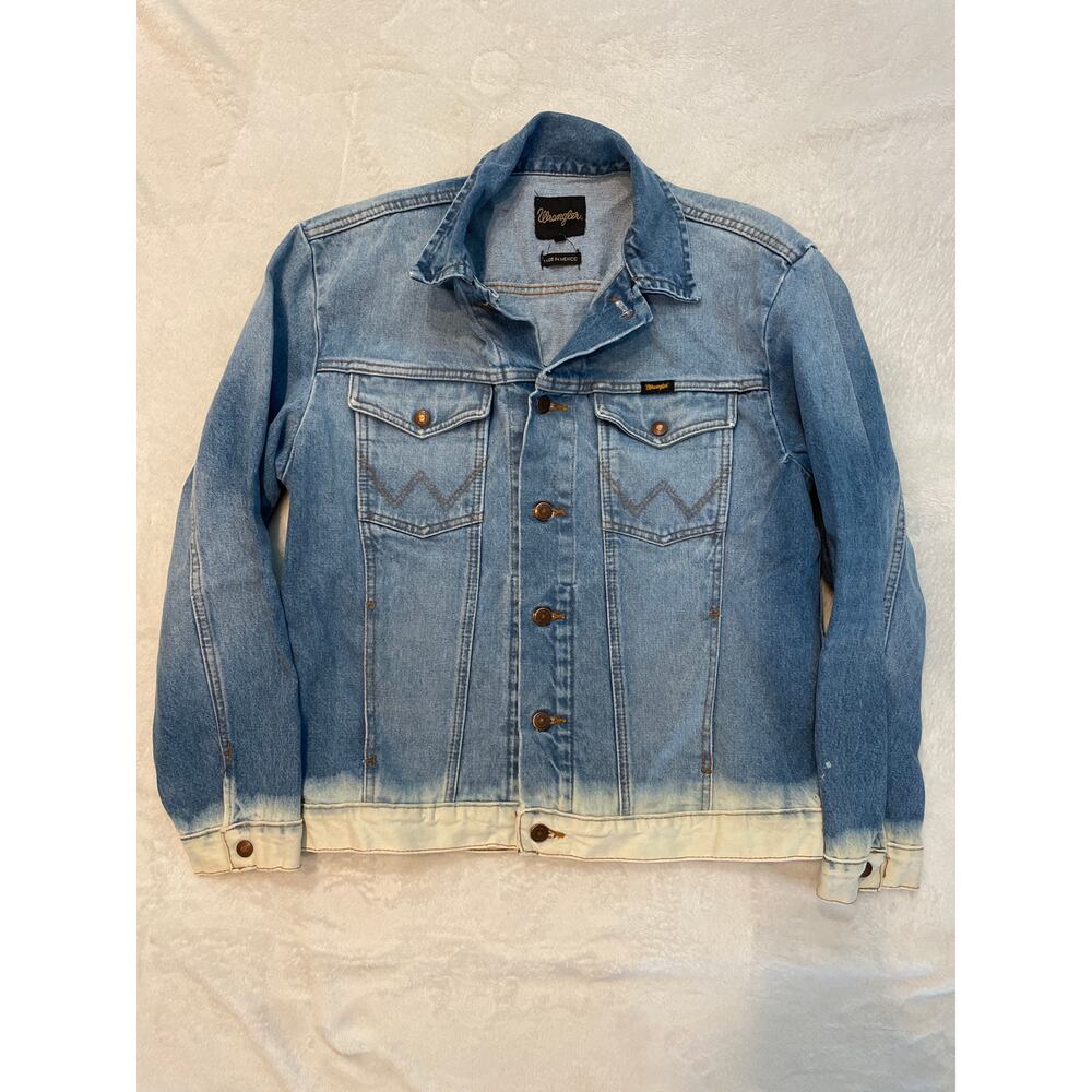 Wrangler Blue Denim Jacket with Embroidered Tiger - Picture 2 of 12
